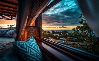 Sounds of Rain from a Bedroom Window